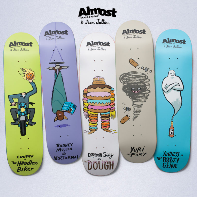 Almost Skateboards â Jean Jullien Studio